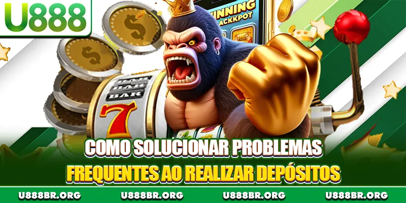 Como solucionar problemas frequentes ao realizar depósitos