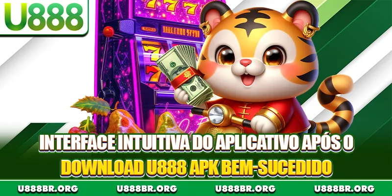 Interface intuitiva do aplicativo após o download U888 apk bem-sucedido