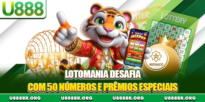 Lotomania desafia com 50 números e prêmios especiais